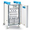 LapCabbymini 20 Bay Netbook Charging Trolley (Vertical) - LAPM20V-BL