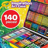 CRAYOLA Inspiration Art Case - Set of 140 Pieces - Includes Crayons, Markers, Pencils & Paper - CRAYOLA-04-2532