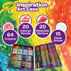 CRAYOLA Inspiration Art Case - Set of 140 Pieces - Includes Crayons, Markers, Pencils & Paper - CRAYOLA-04-2532