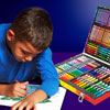 CRAYOLA Inspiration Art Case - Set of 140 Pieces - Includes Crayons, Markers, Pencils & Paper - CRAYOLA-04-2532
