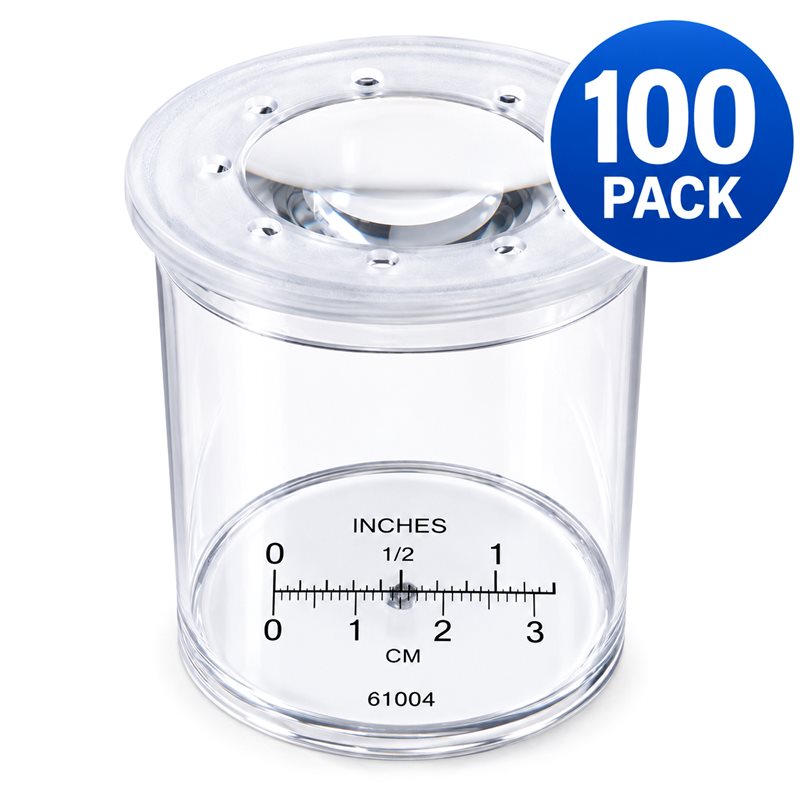 Bug Viewer Standard (5x Magnification) - Pack of 100 - CD61004/100