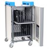 LapCabby 16 Bay Laptop Charging Trolley (Vertical Compact) - LAP16VC