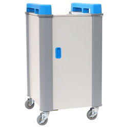 LapCabby 16 Bay Laptop Charging Trolley (Vertical Compact)