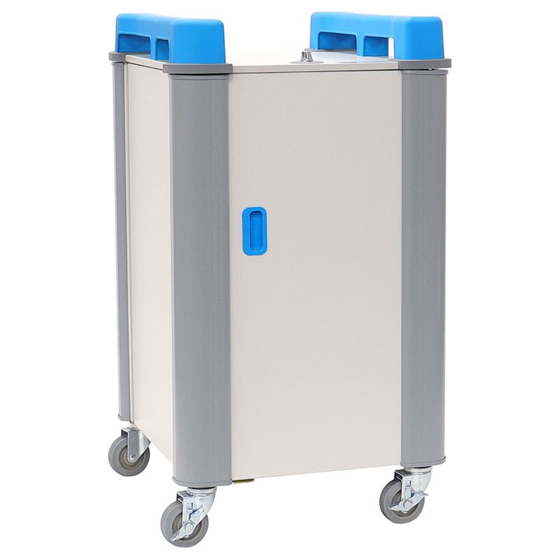 LapCabby 16 Bay Laptop Charging Trolley (Vertical Compact) - LAP16VC