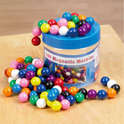 Magnetic Marbles Tub - Set of 100
