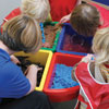 Exploration Circle Set - includes Four Coloured Trays - CD38062