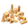 Wooden Geometric Solids - Set of 15 - CD52177