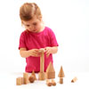 Wooden Geometric Solids - Set of 15 - CD52177