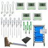 EasySense Vu Pro Primary Data Logger Class Cart Bundle - USB & Bluetooth - DH23601PK