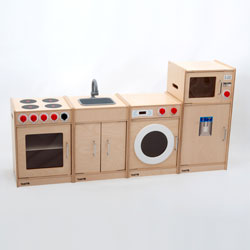 TickiT Wooden 5-Feature Kitchen