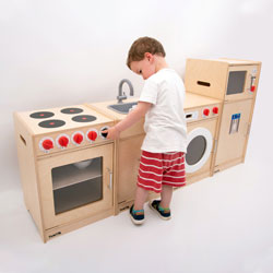 Solid Hardwood Kitchen - 5 Piece Set
