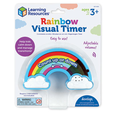 Rainbow Visual Timer - by Learning Resources - LER4368