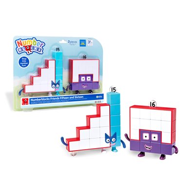 Numberblocks Friends Fifteen and Sixteen - H2M97856-UK