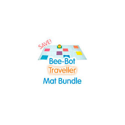 TTS Bee-Bot Mats - Traveller Bundle (2 Large Mats)