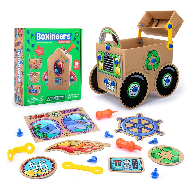 Boxineers: Cardboard Vehicles - EI-1513