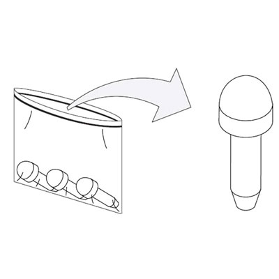 SMART Replacement Nibs - SB480/SB880/SB885 (Pack of 4) - FRU-NIB-SBX8