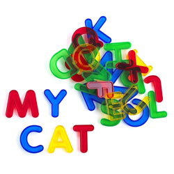 Transparent Letters Set