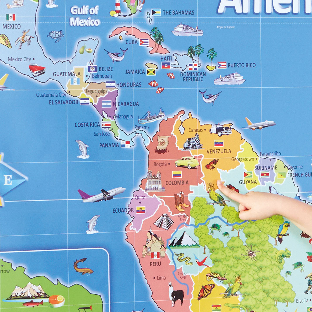 Buy TTS Bee Bot Mat Map Of The Americas Primary ICT Shop For 