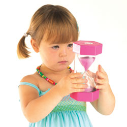 TickiT Large Sand Timer 2 Minute (Pink)