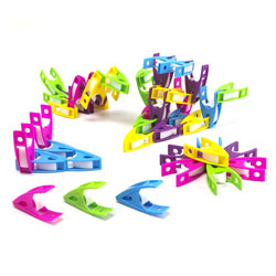 Rainbow Coloured Small Pegs - Pack of 30