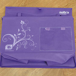 TTS Grab & Go Purple Folding Storage Box