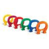 Primary Science Rainbow Mighty Magnets - Set of 6 - by Learning Resources - LER0790