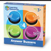 Answer Buzzers (Set of 4) - by Learning Resources - LER3774