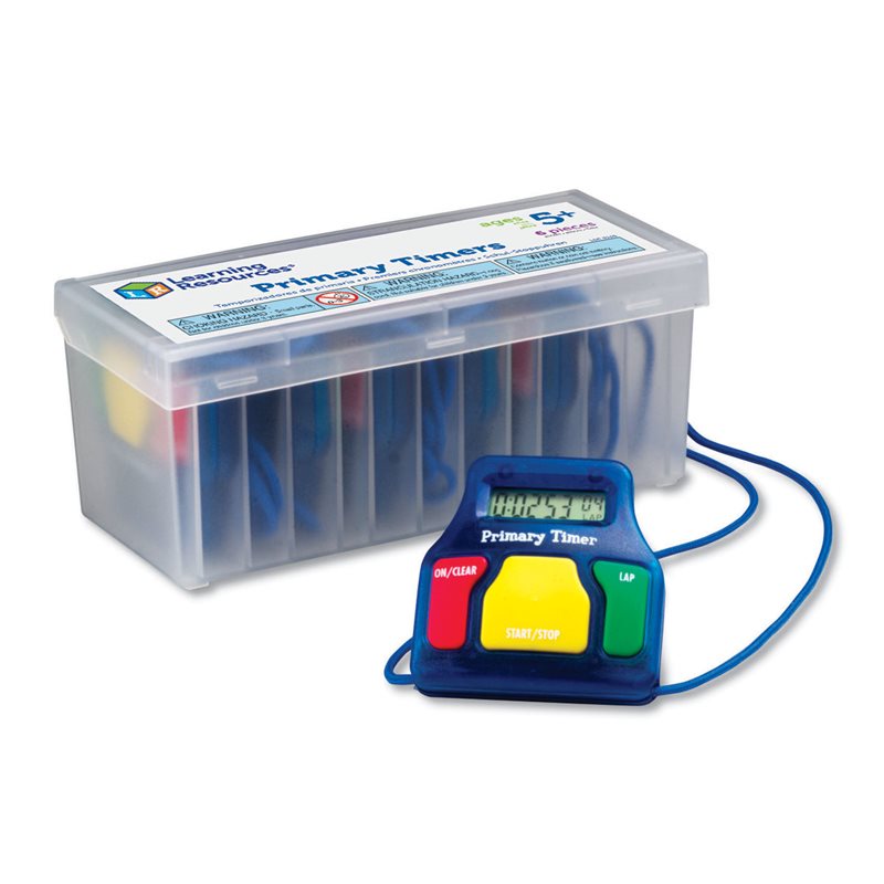 Primary Timers (Set of 6) - by Learning Resources - LER8136
