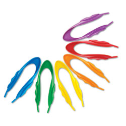 Jumbo Tweezers - Set of 12 - by Learning Resources