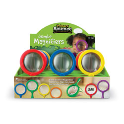 Primary Science Jumbo Magnifiers (Set of 12) - by Learning Resources