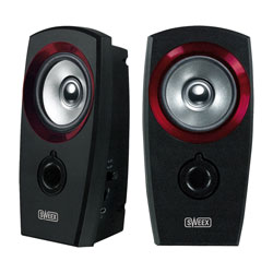 Sweex 2.0 Speaker Set USB Powered - with Volume Control & Headphone Socket