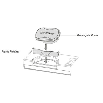 SMART Small Eraser for 500 Series Boards - ERA-003