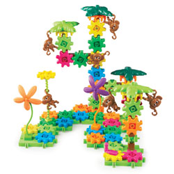 Gears! Gears! Gears! Movin' Monkeys Building Set - 103 Pieces - by Learning Resources