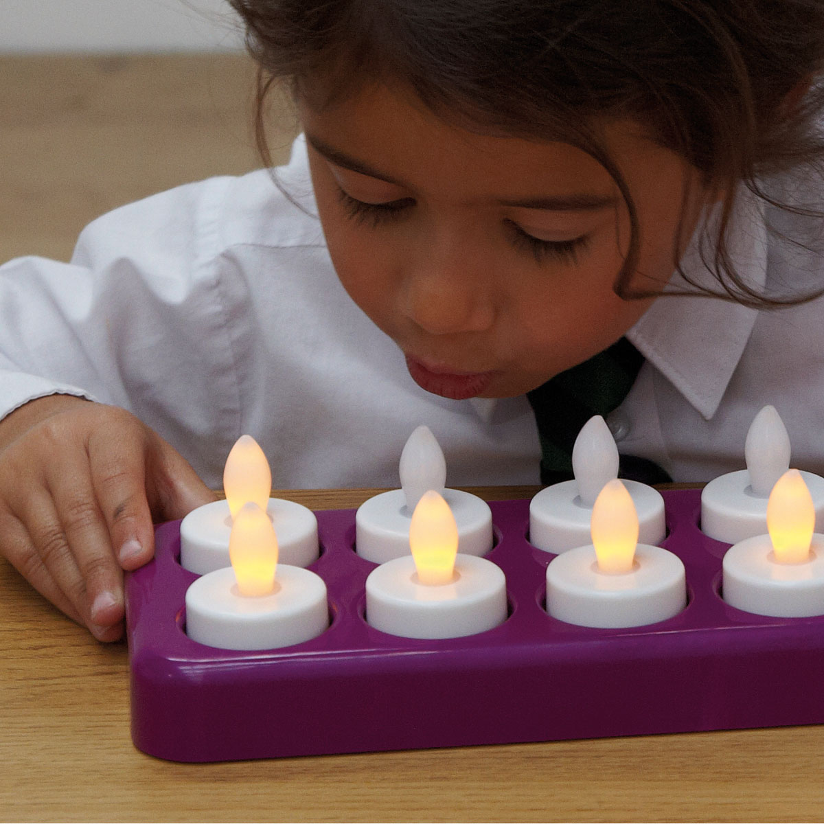 Buy TTS Clever Candles Set of 12 Rechargeable Candles with Charging