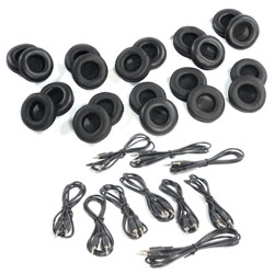 TTS Easi-Headphones Spares Bundle - Set of 10