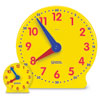 Big Time Classroom Geared Clock Bundle - includes 1x Teacher & 24x Mini Clocks - by Learning Resources - LER2102