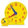 Big Time Classroom Geared Clock Bundle - includes 1x Teacher & 24x Mini Clocks - by Learning Resources - LER2102
