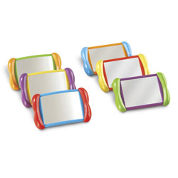 All About Me 2 in 1 Mirrors - Set of 6 - by Learning Resources