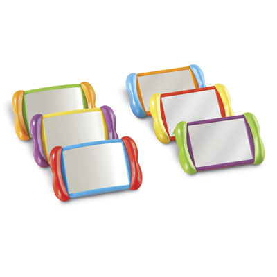 All About Me 2 in 1 Mirrors - Set of 6 - by Learning Resources - LER3371