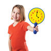 Dual Sided Wipe-Clean Clock Boards - Set of 30 - by Learning Resources - LER0648/6