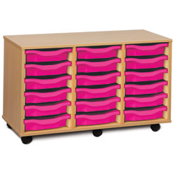 18 Single Tray Storage Unit