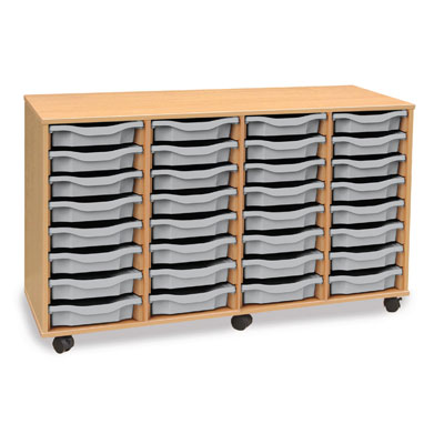 32 Single Tray Storage Unit - MEQ32W