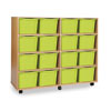 16 Triple-Sized Tray Storage Unit - MEQ3116