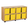 8 Quad-Sized Tray Storage Unit - MEQ1021