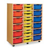 Combination Tray Storage Unit - 18 Deep or 36 Shallow - MEQ4018