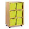 6 Quad-Sized Tray Storage Unit (Vertical) - MEQ1011