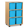 6 Quad-Sized Tray Storage Unit (Vertical) - MEQ1011