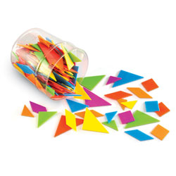 Brights! Tangrams Classpack - by Learning Resources