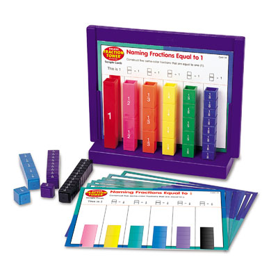 Deluxe Fraction Tower Activity Set - by Learning Resources - LER2075