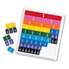 Rainbow Fraction Tiles with Tray - by Learning Resources - LER0615